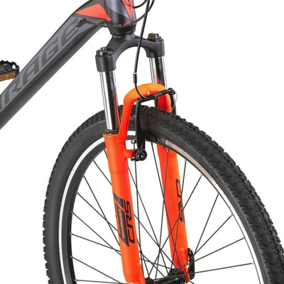 Umit Mirage Mountainbike Schwarz/Orange - 27,5-Zoll-Räder / Unisex 21V V-Bremsen