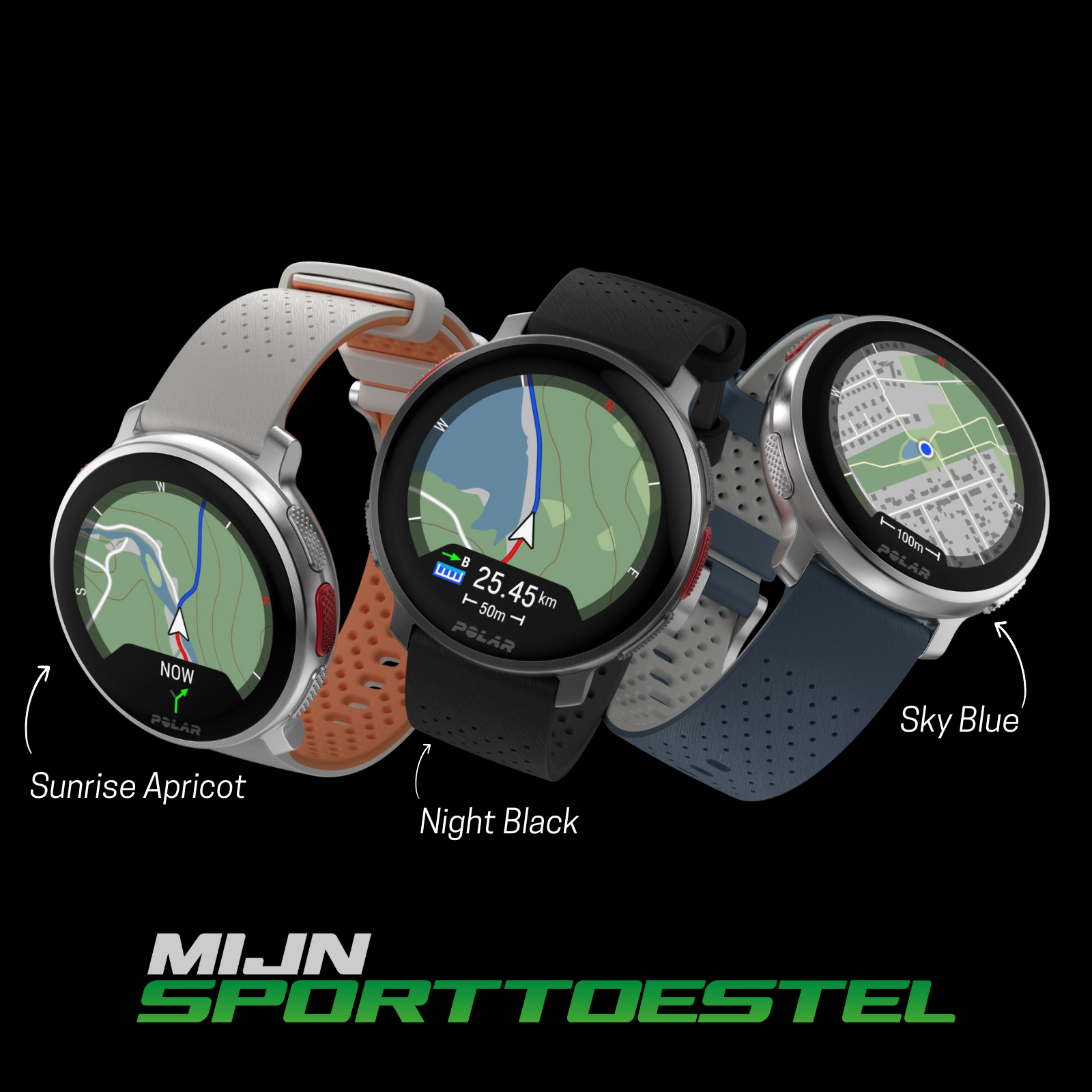 Polar Vantage V3 Sky Blue – Premium-Multisportuhr SL