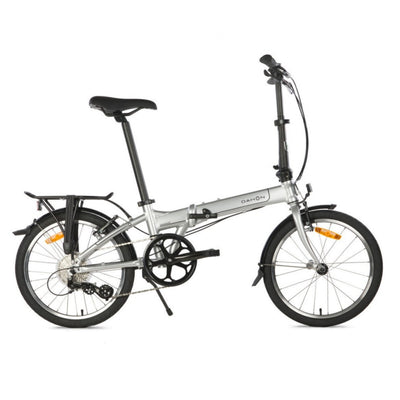 Vouwfiets - Dahon Mariner D8 20" - Quick Silver - 8-speed derailleur - schijfremmen