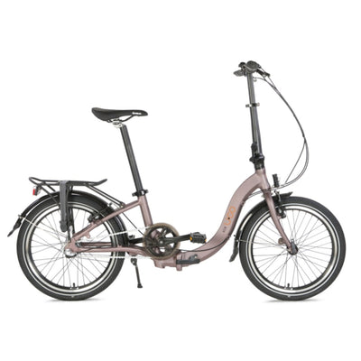 Vouwfiets - U GO Now i3 20" - Maroon Brown - Nexus 3-speed - V brakes