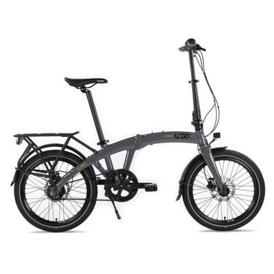 Vouwfiets - U GO Ultimate a2 20" - Cool Grey - 2-speed versnellingen - V brakes