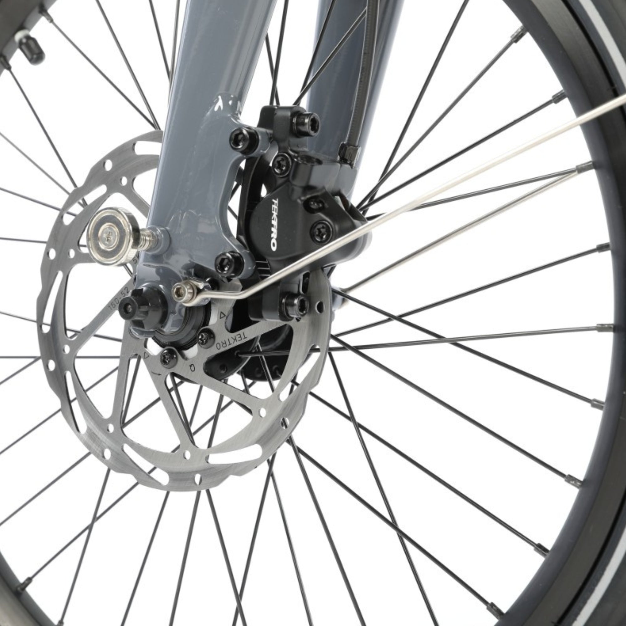 Vouwfiets - U GO Ultimate a2 20" - Cool Grey - 2-speed versnellingen - V brakes
