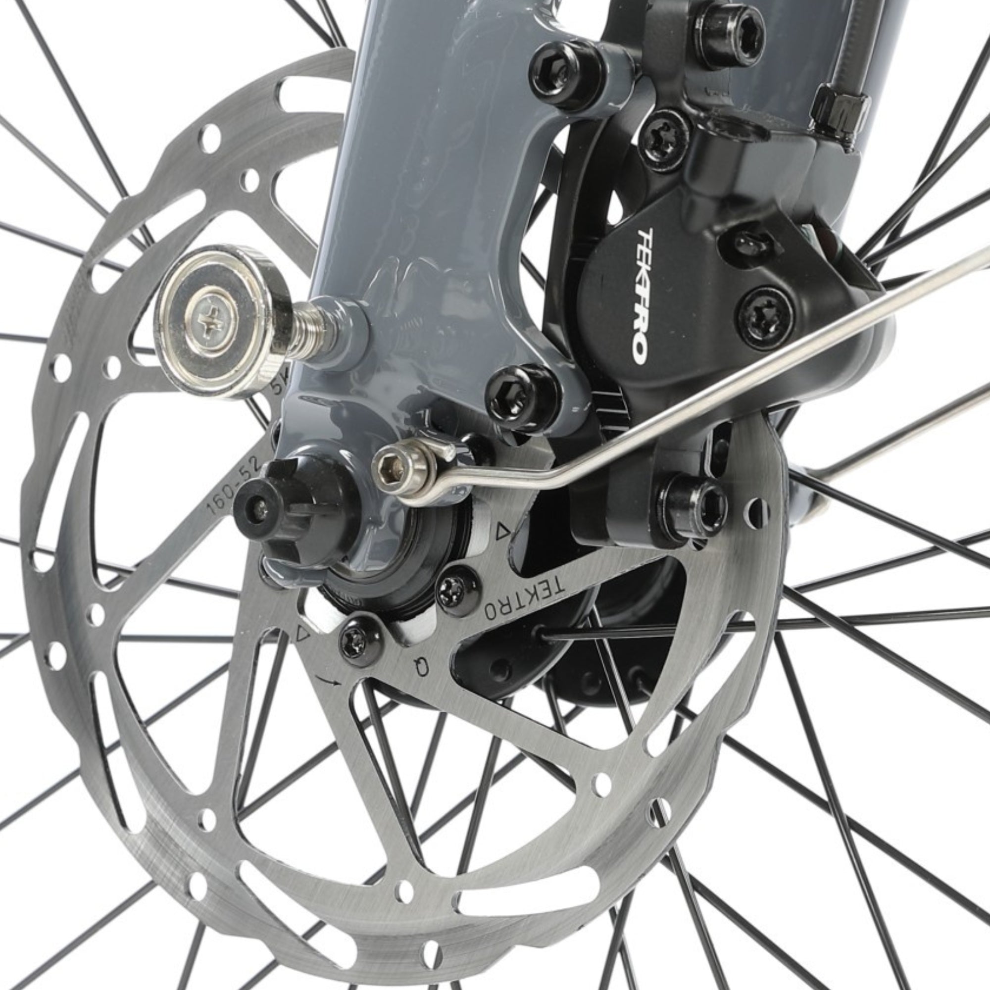 Vouwfiets - U GO Ultimate a2 20" - Cool Grey - 2-speed versnellingen - V brakes