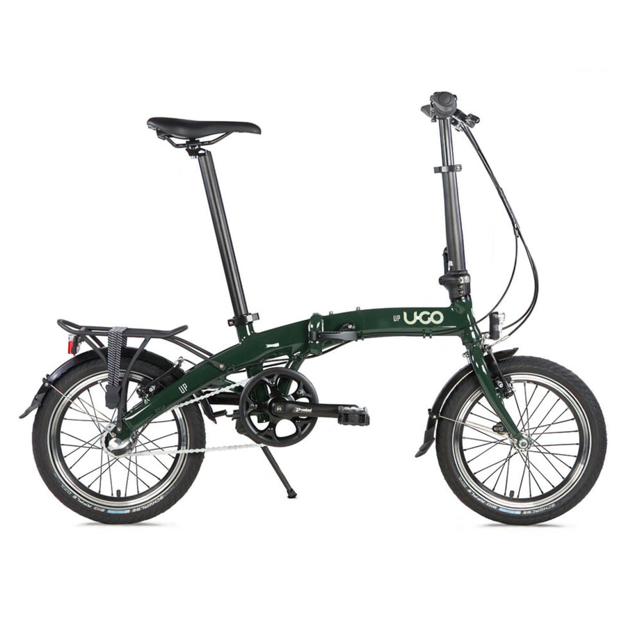 Vouwfiets - U GO Up i3 16" - Moss Green - Shimano Nexus 3 naafversnelling - V brakes