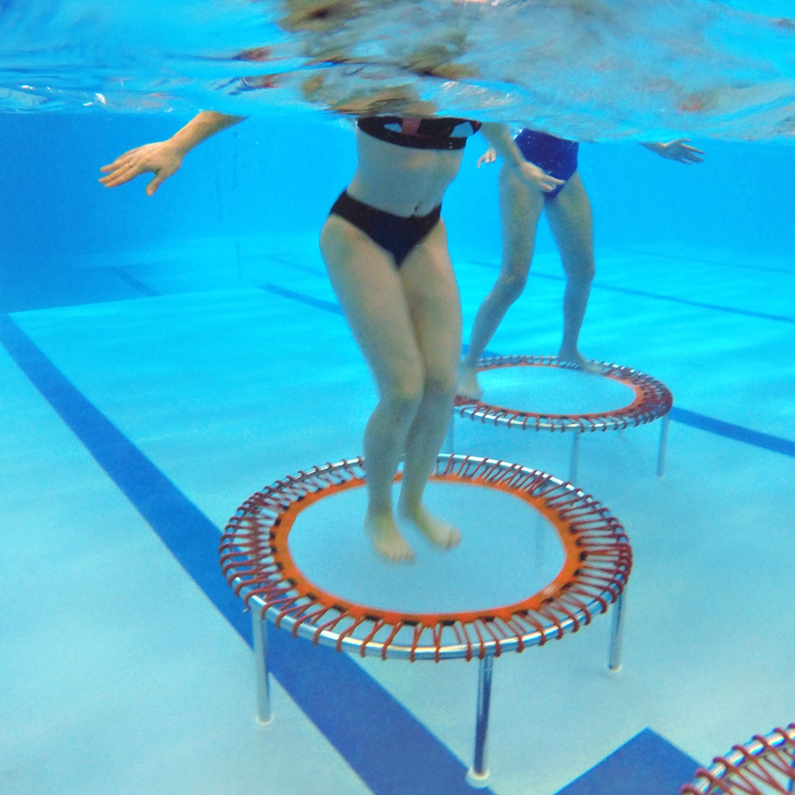 Waterflex WX Tramp Hexagon - Premium Wassertrampolin für Aquafitness im Pool