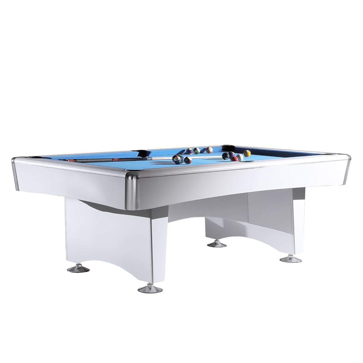 Witte pooltafel - Winsport Granada 7FT - 1230 x 131 cm