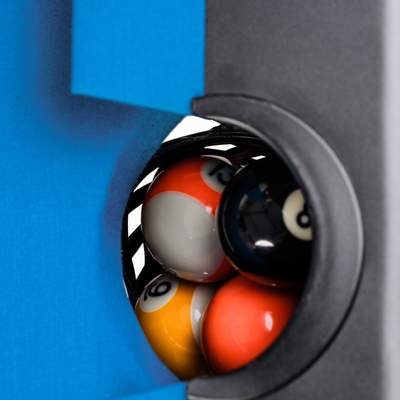 Zwarte pooltafel - Winsport Black Pool 8FT - 256 x 144 cm