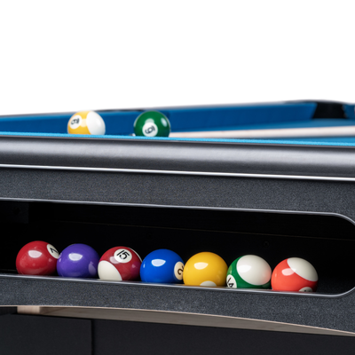 Zwarte pooltafel - Winsport Black Pool 6FT - 212 x 121 cm