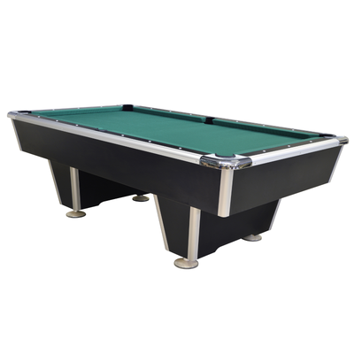 Zwarte professionele pooltafel - Winsport Orlando 8FT - 254 x 142cm