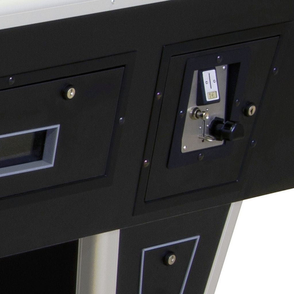 Zwarte professionele pooltafel - Winsport Orlando 8FT - 254 x 142cm