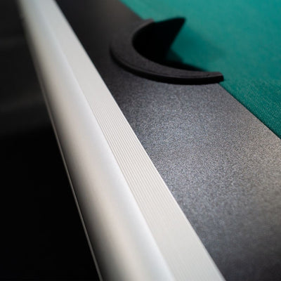 Zwarte professionele pooltafel - Winsport Orlando 8FT - 254 x 142cm