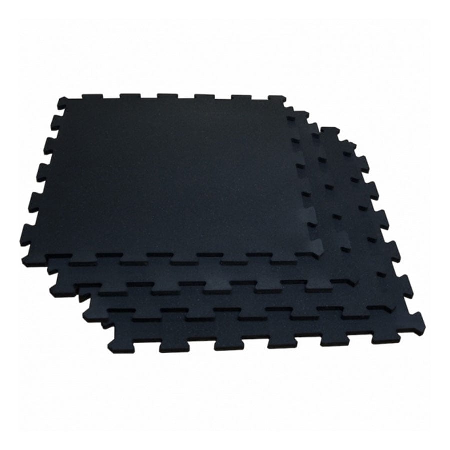 Rubberen vloer elementen voor fitnessruimte - Body-Solid - 50 x 50 CM - Per 8 stuks Sportvloer: rubber