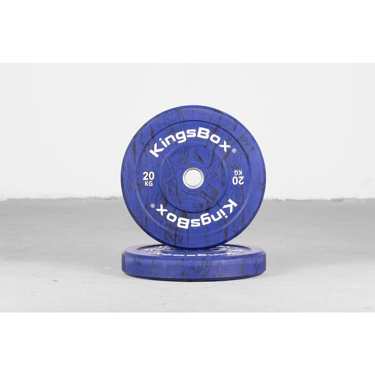 KingsBox Royal Color Flow Bumper Plates - 5 KG / 10 KG / 15 KG / 20 KG / 25 KG Bumper plates 2 x 20 kg