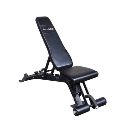 Half Rack met verstelbare fitness bench - Body-Solid SPR500P2 Pakket Half rack