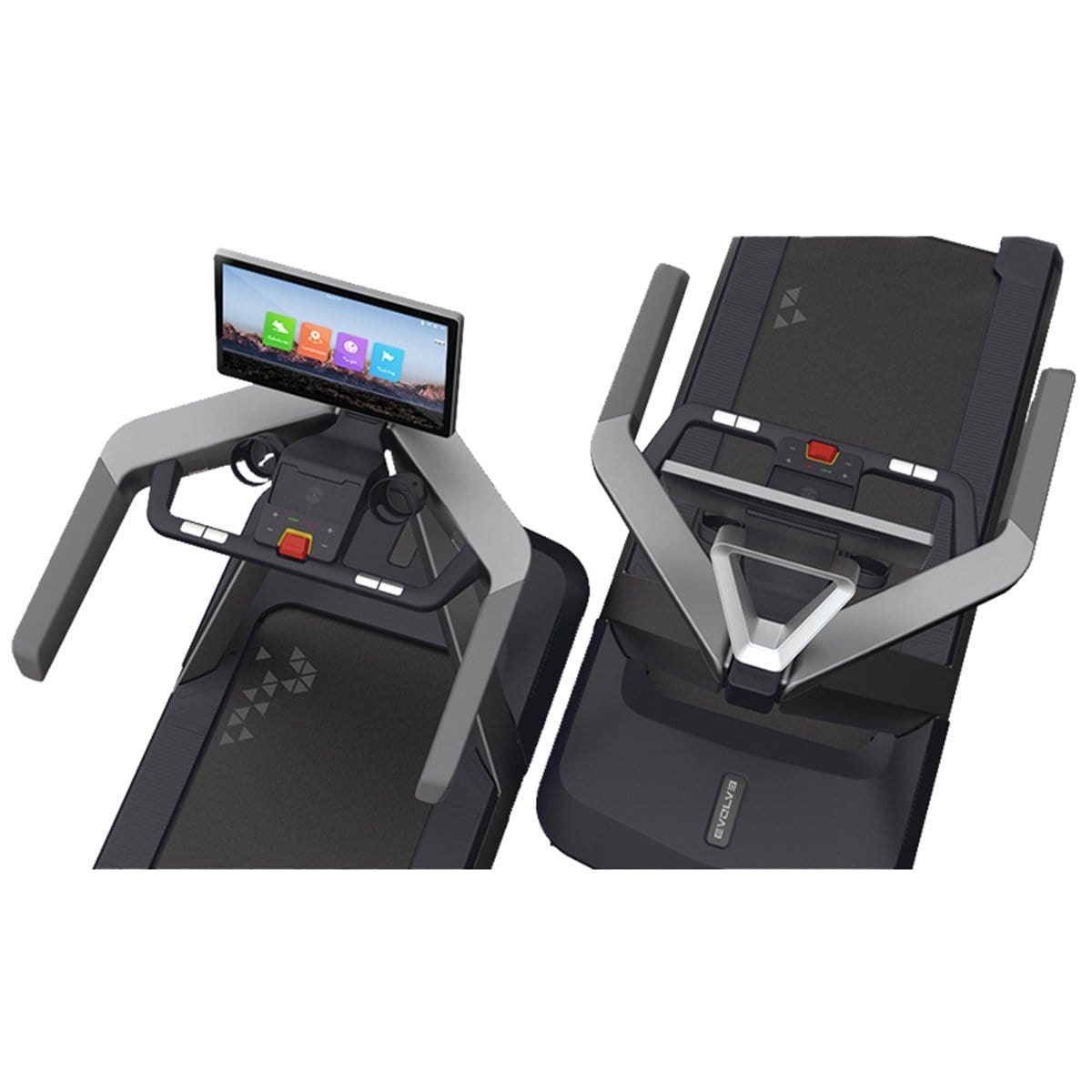 Evolve Fitness CT-215X Professionele Loopband - Touchscreen Entertainment Console Loopband
